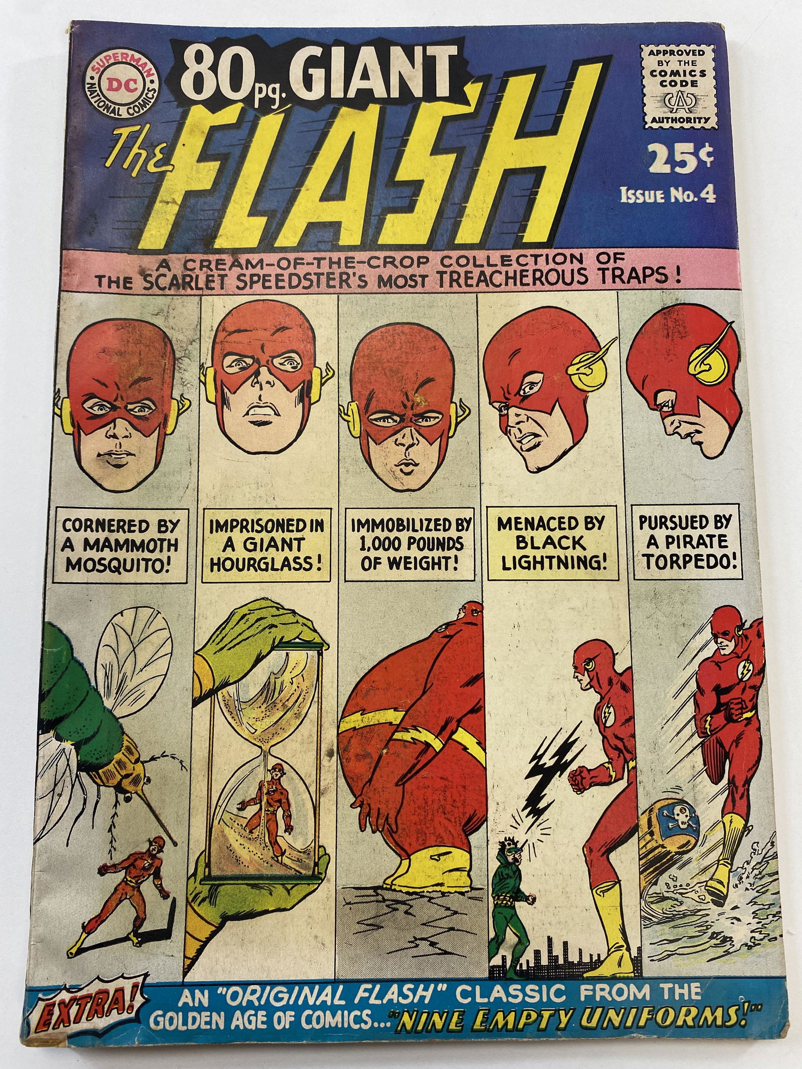80 pg. Giant: The Flash Issue No. 4 Oct 1964 (1 of 3)