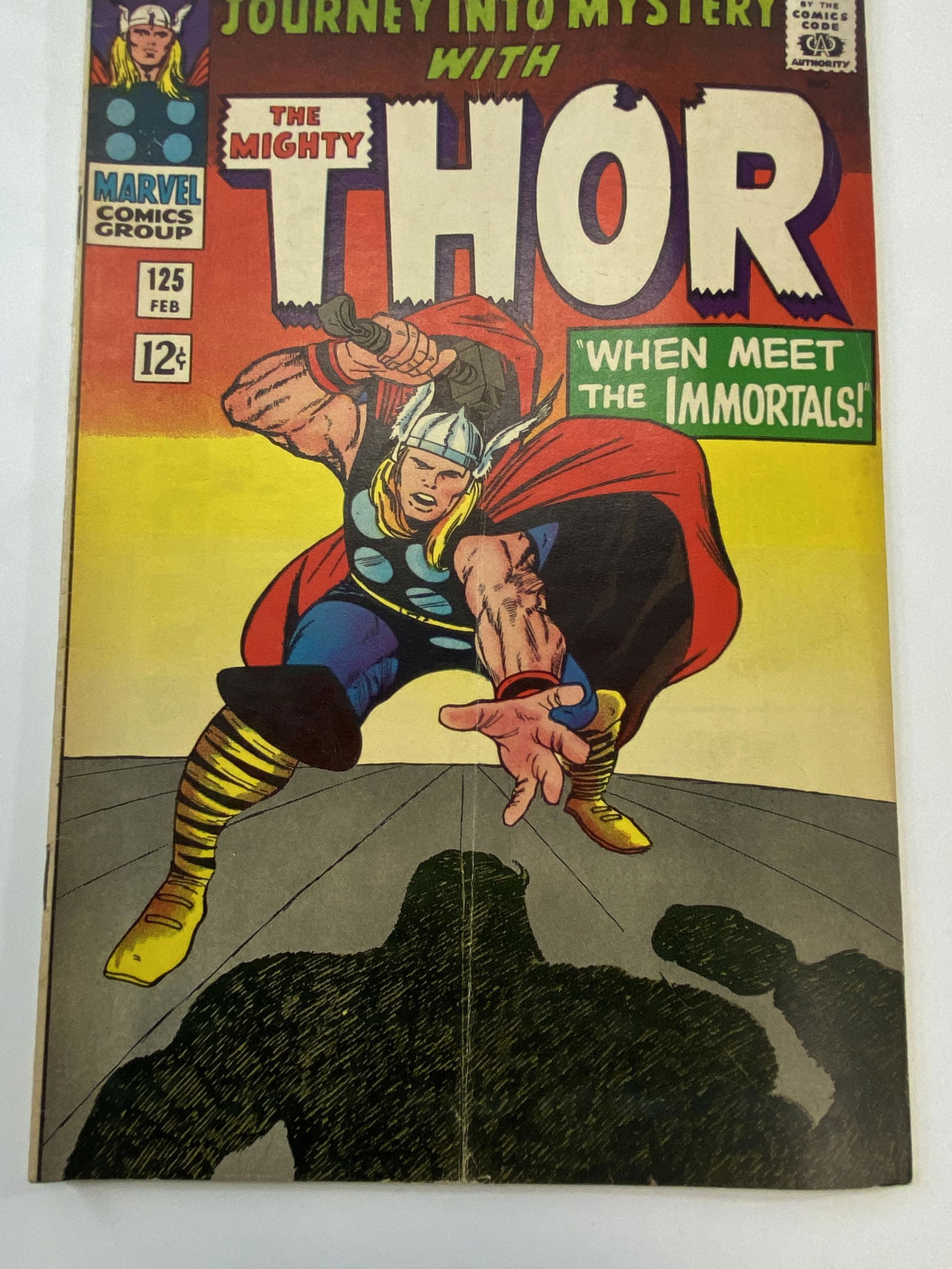 Journey Into Mystery With The Mighty Thor Feb 1966 No. 125 (1 of 4)