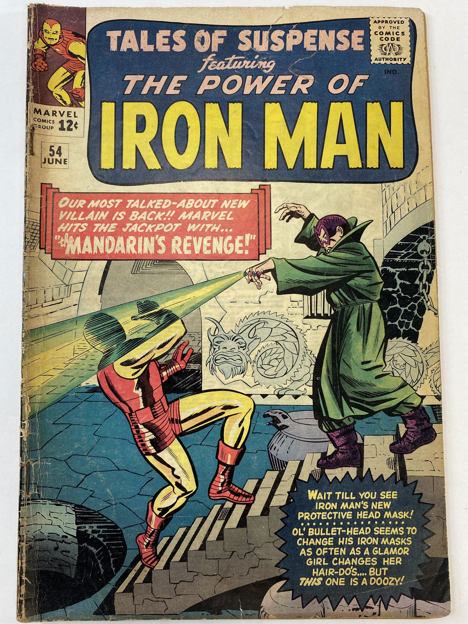 Tales of Suspense featuring The Power of Iron Man June 1964 Vol. 1 No. 54 (1 of 4)