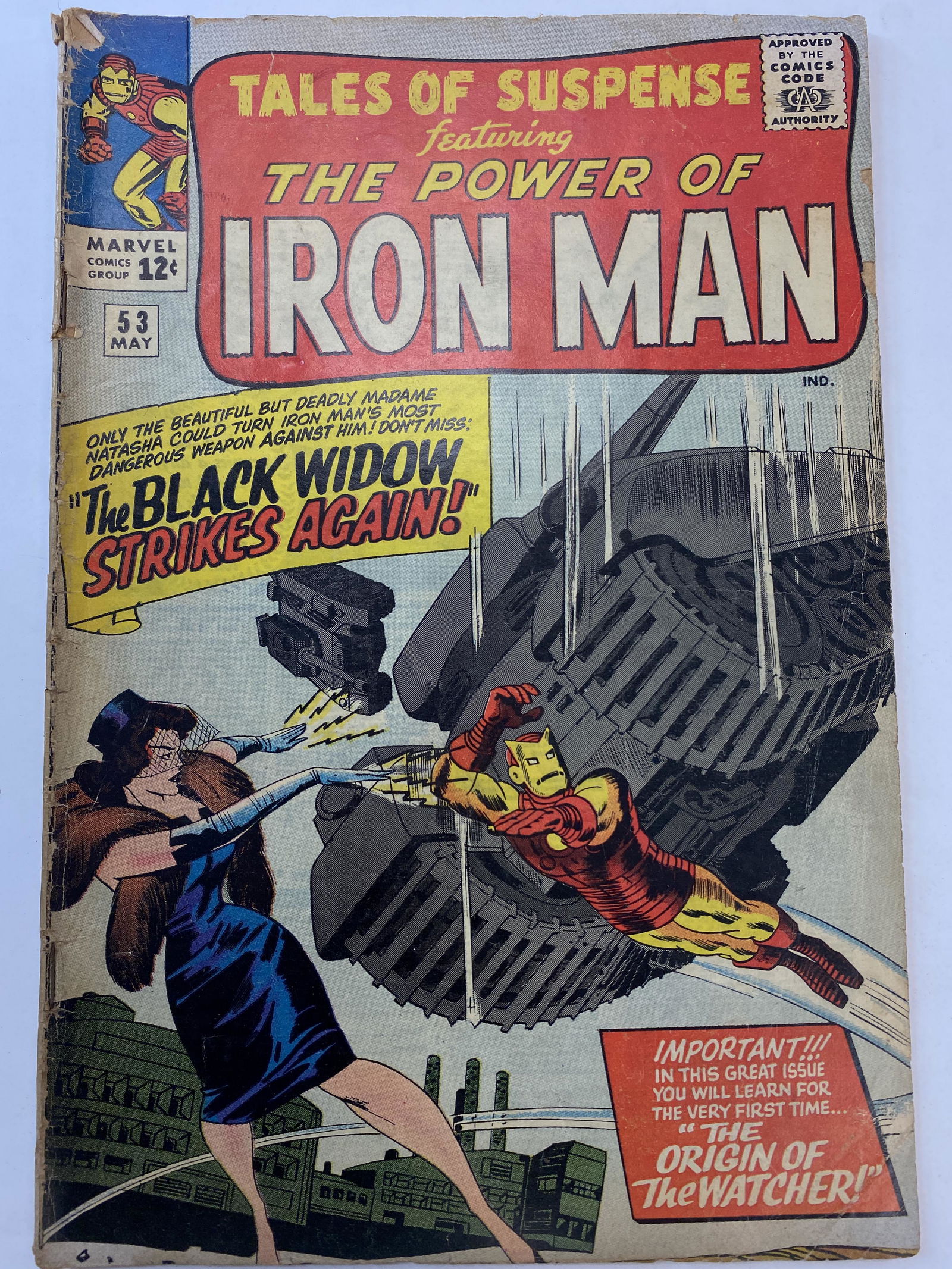 Tales of Suspense featuring The Power of Iron Man May 1964 Vol. 1 No. 53 (1 of 4)