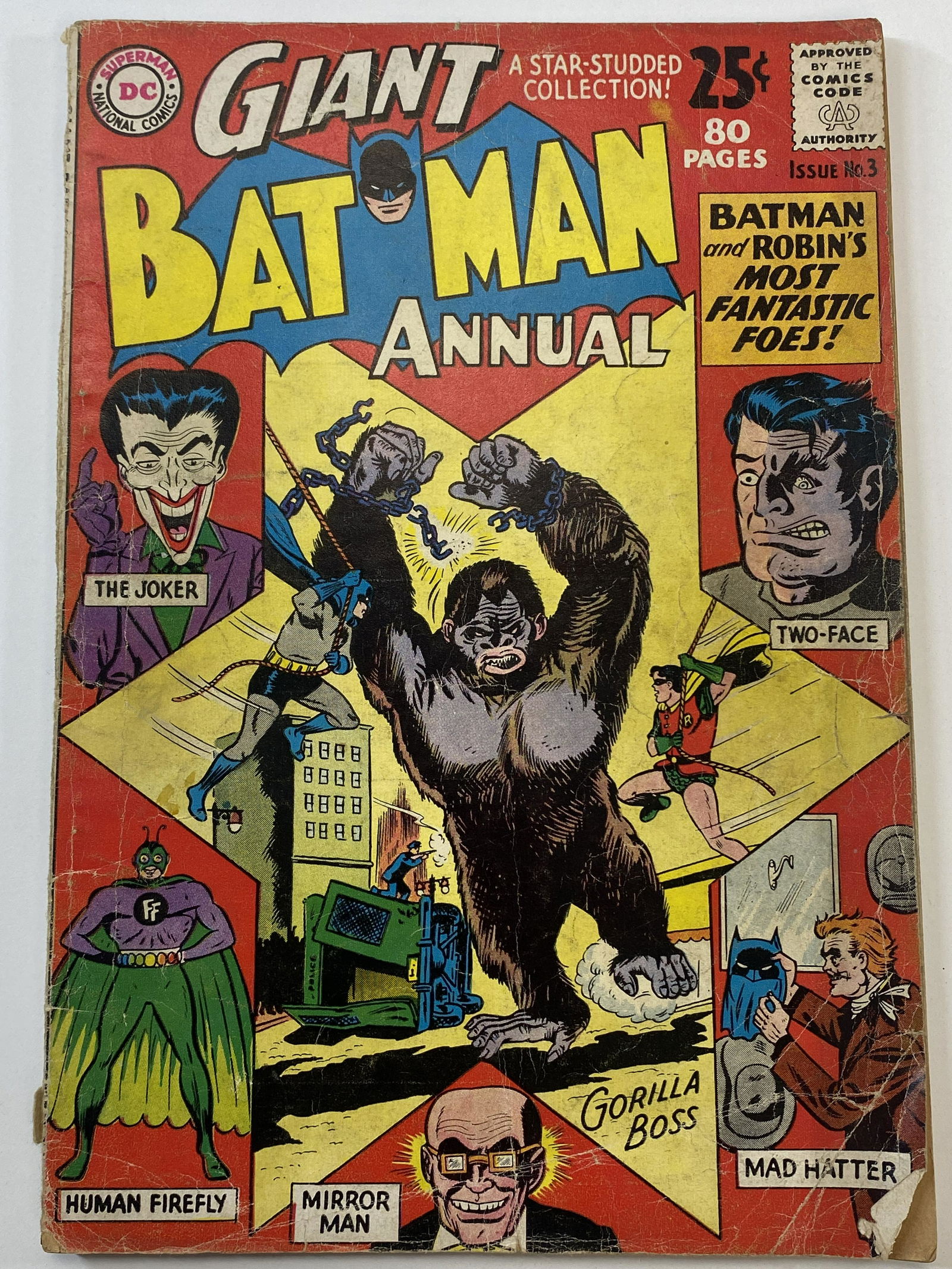 Batman Annual No. 3 Summer 1962 Issue (1 of 4)