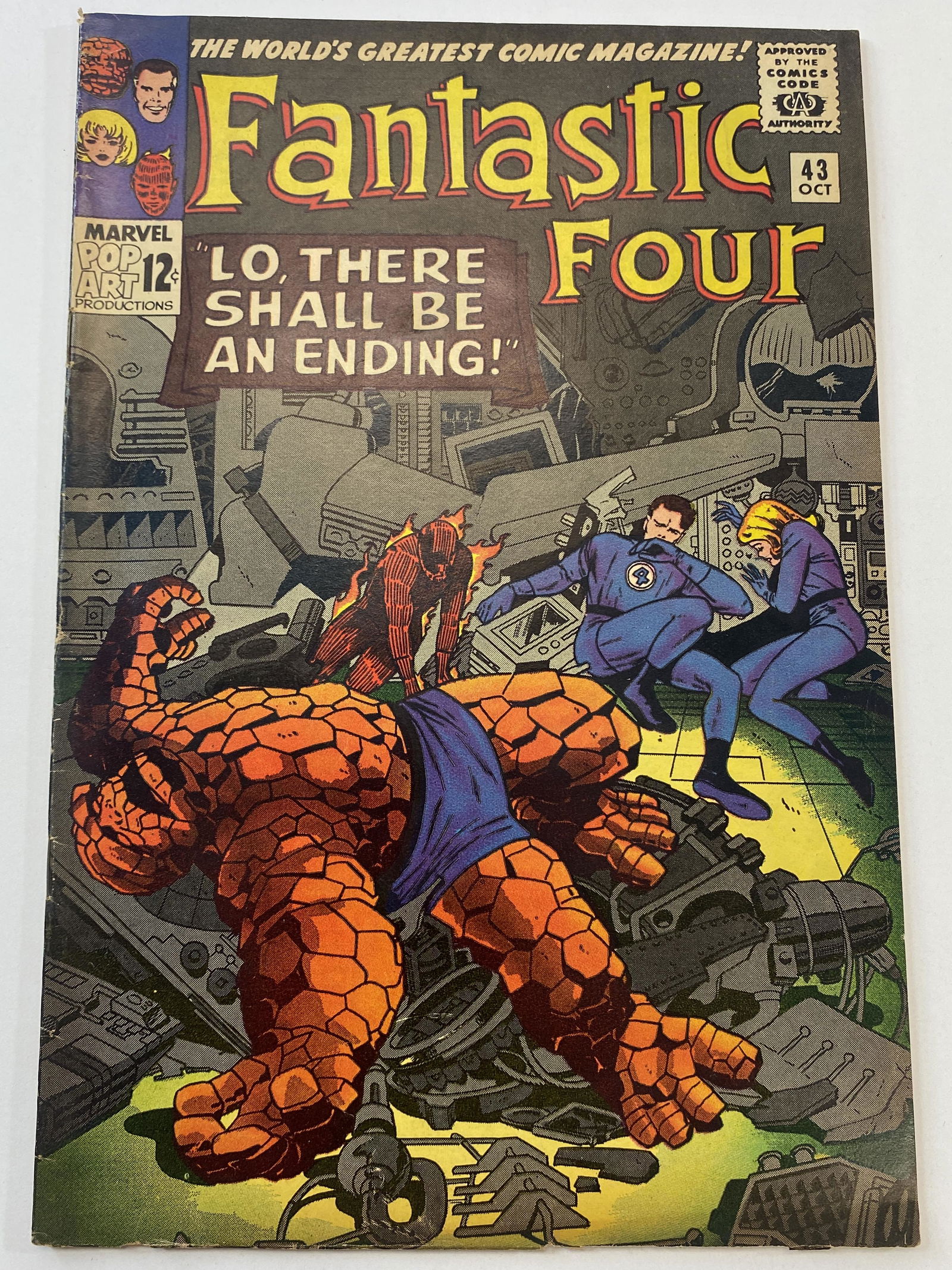 Fantastic Four Oct 1965 Vol. 1 No. 43 (1 of 4)