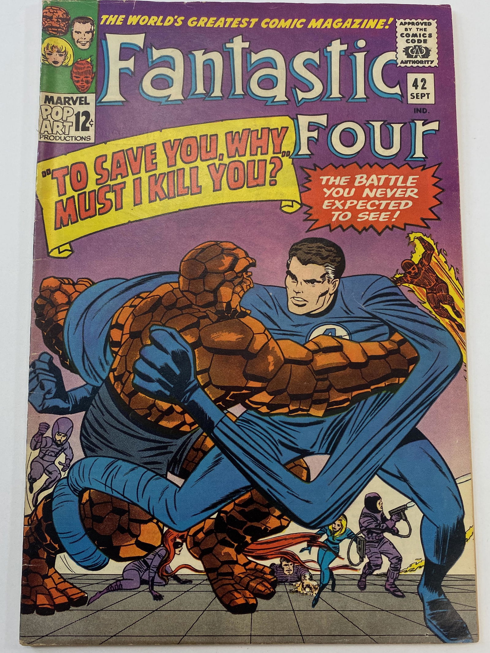 Fantastic Four Sept 1965 Vol. 1 No 42 (1 of 4)