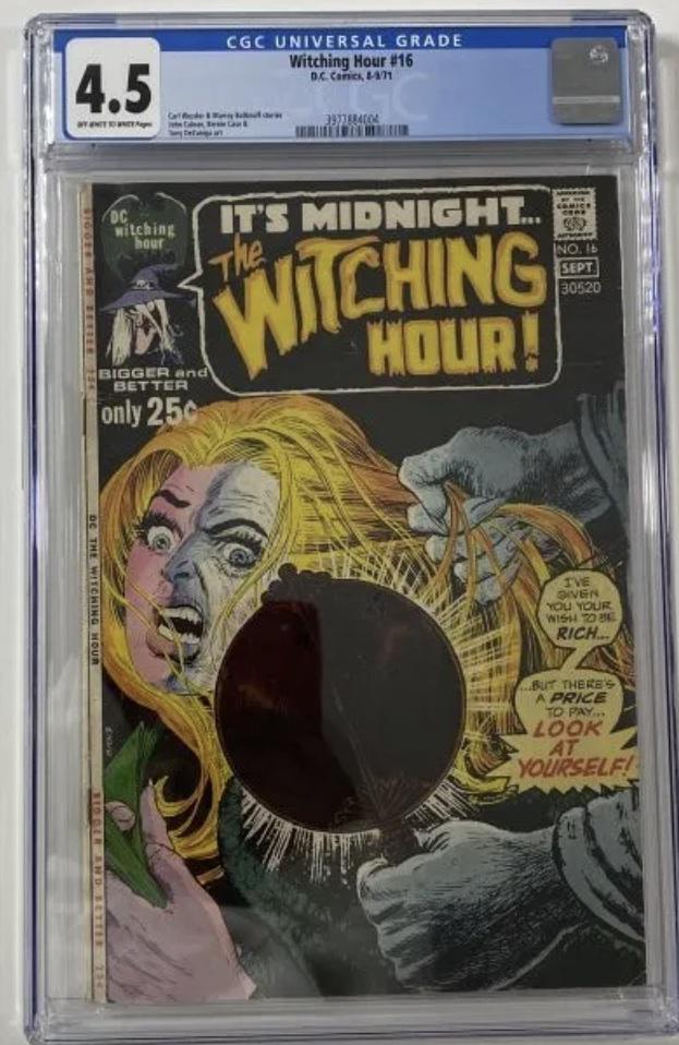 Witching Hour #16 D.C.Comics, 8-9/71 4.5 Off-White to White Pages 1971 (1 of 4)