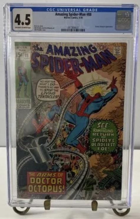 Amazing Spider-man #88 Marvel Comics, 9/70 4.5 Off-White to White Pages 1970 (1 of 4)