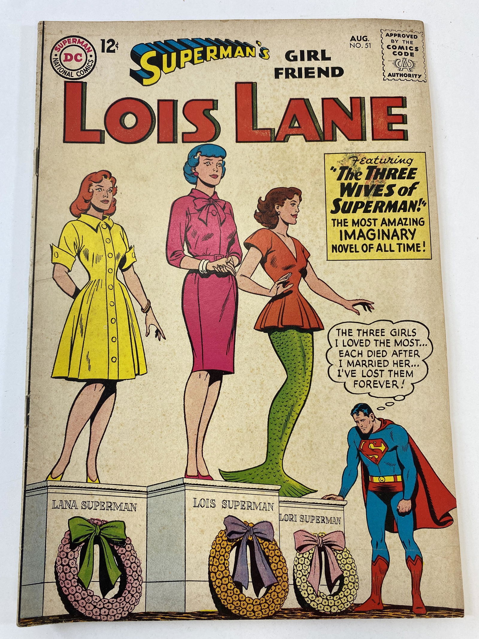 Superman's Girlfriend Lois Lane Aug 1964 No. 51 (1 of 4)