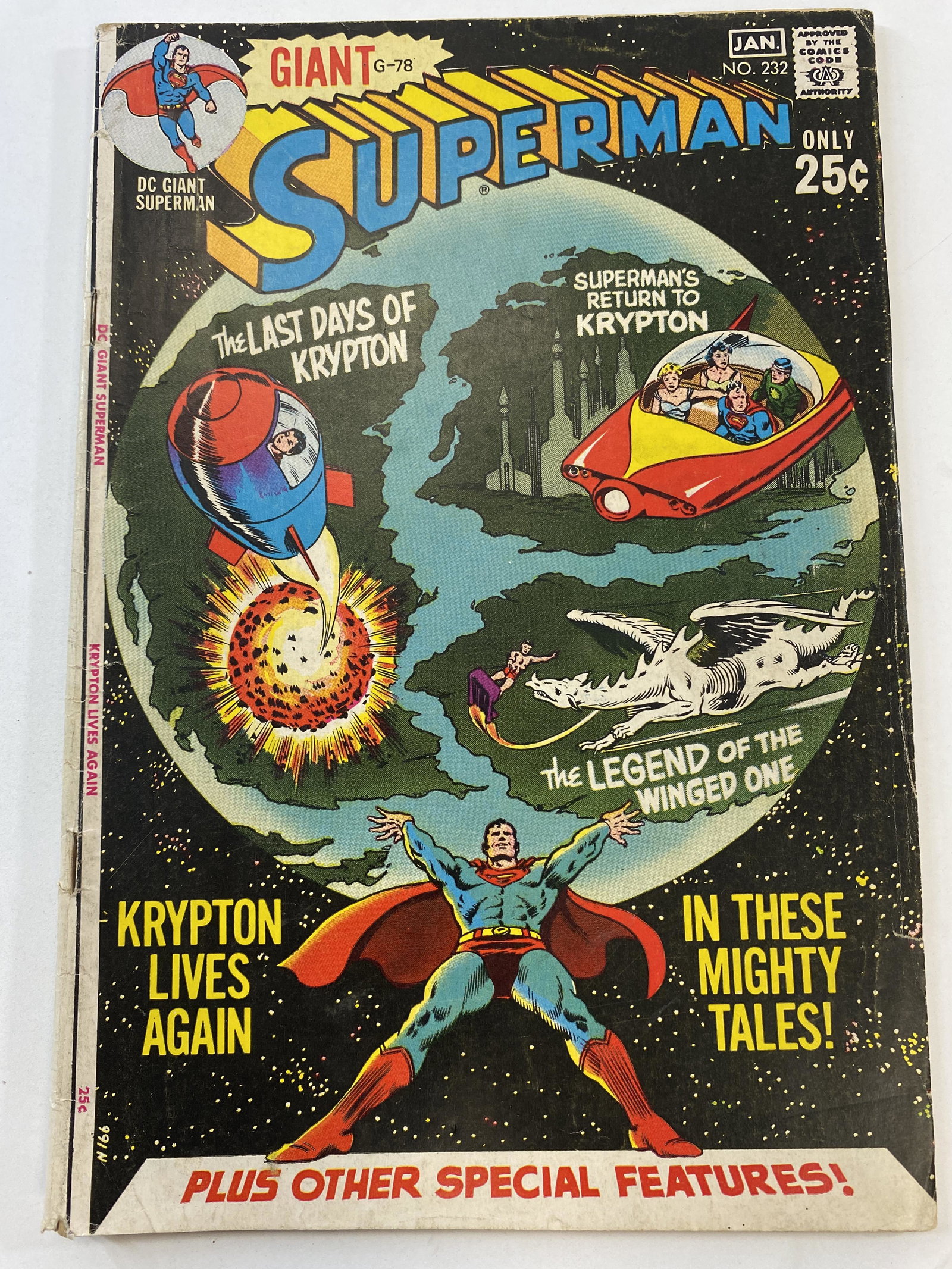 Giant Superman Jan 1970-71 No. 232 (1 of 1)