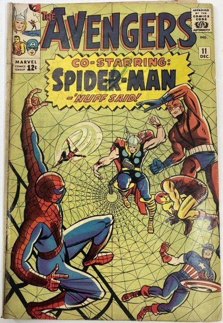 The Avengers Dec 1964 Vol. 1 No. 11 (1 of 4)