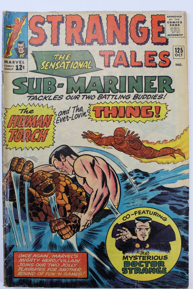 Strange Tales Oct 1964 Vol. 1 No. 125 (1 of 4)