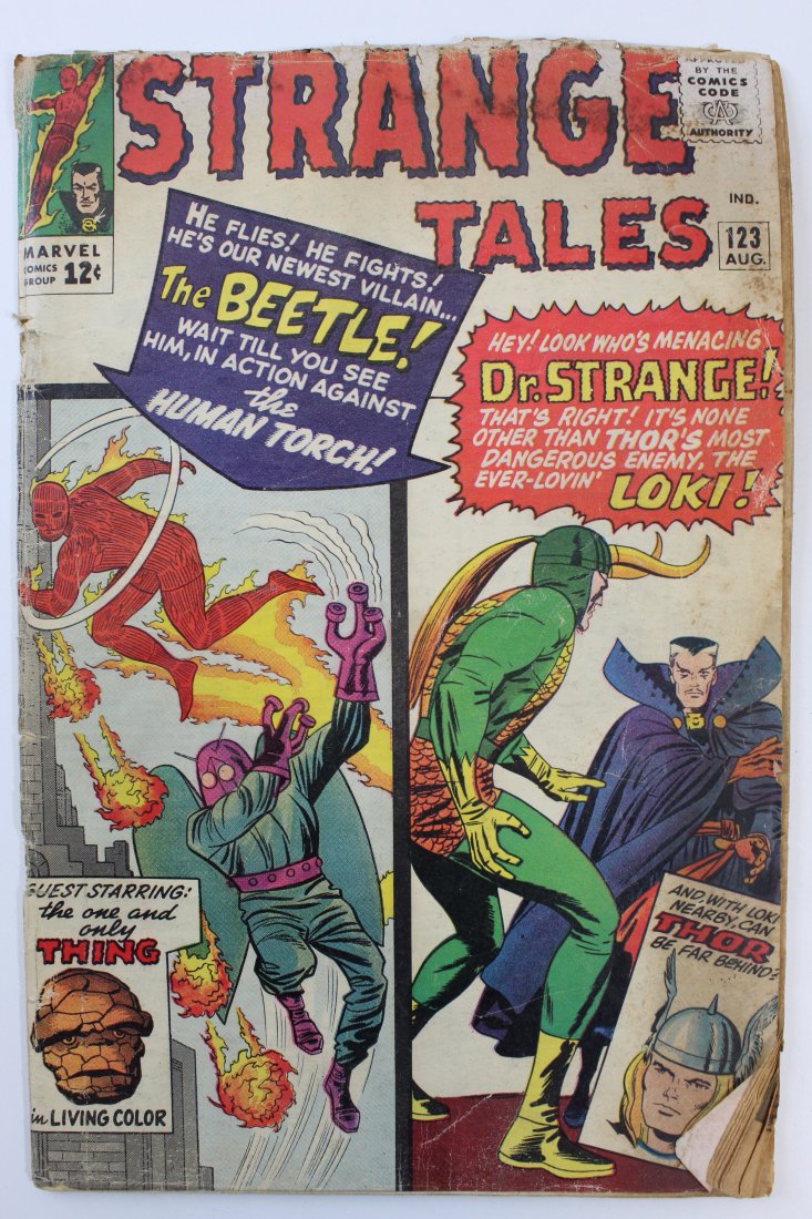 Strange Tales Aug 1964 Vol. 1 No. 123 (1 of 4)