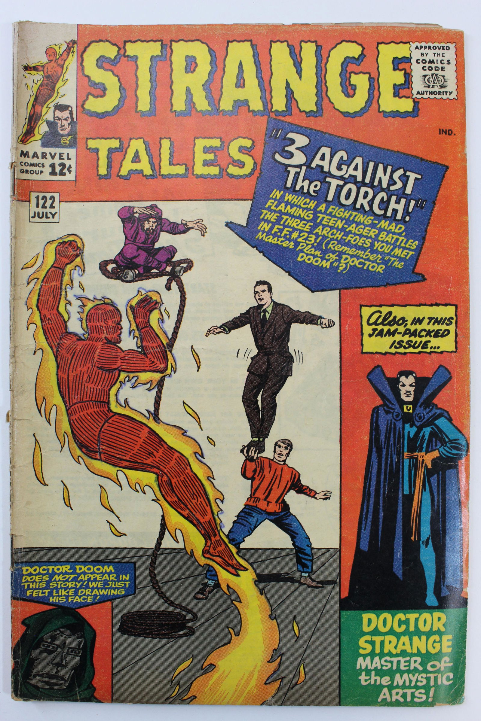 Strange Tales Vol. 1, No. 122, July 1964 (1 of 4)