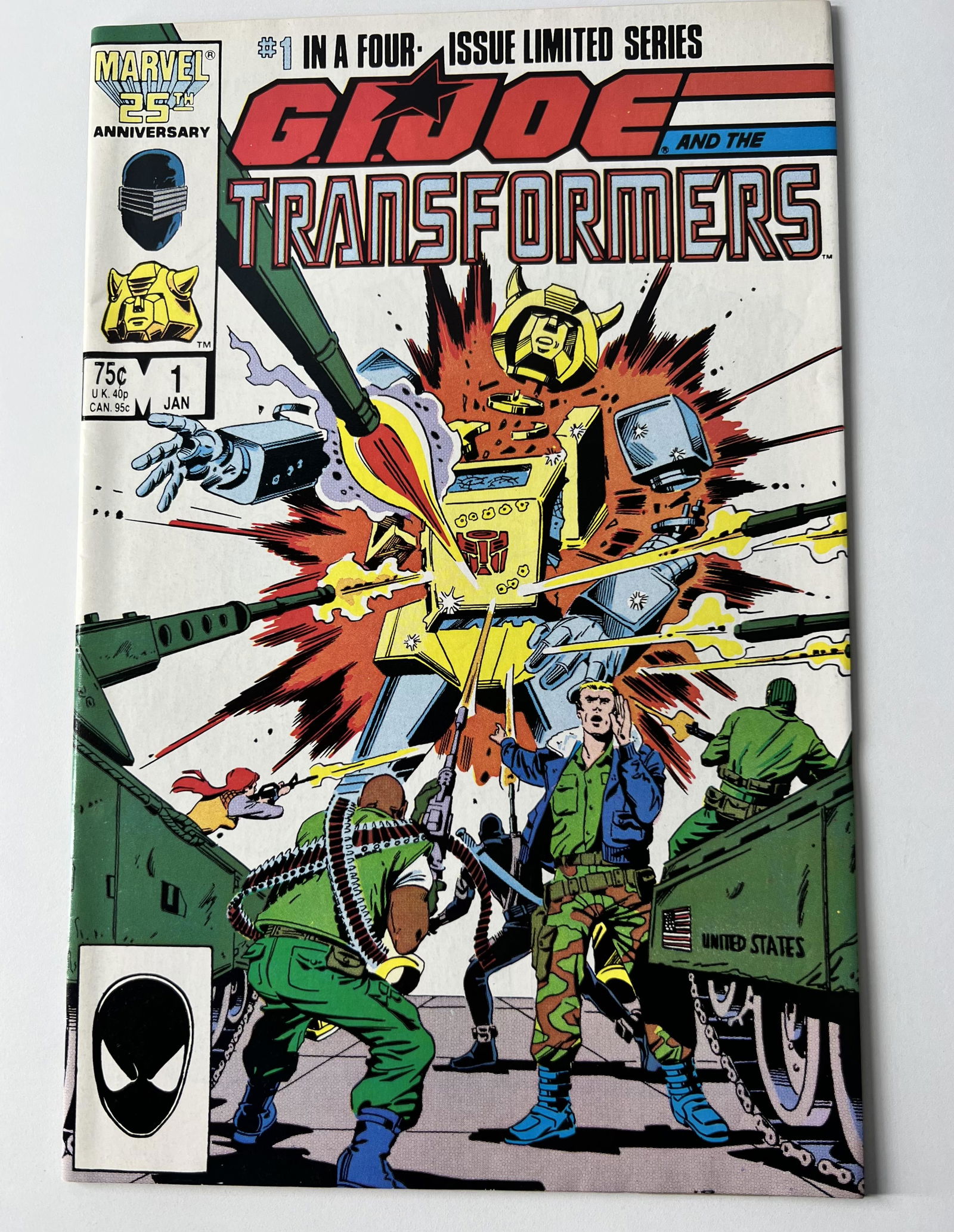 G.I. Joe and the Transformers Jan 1987 Vol. 1 No. 1 (1 of 4)