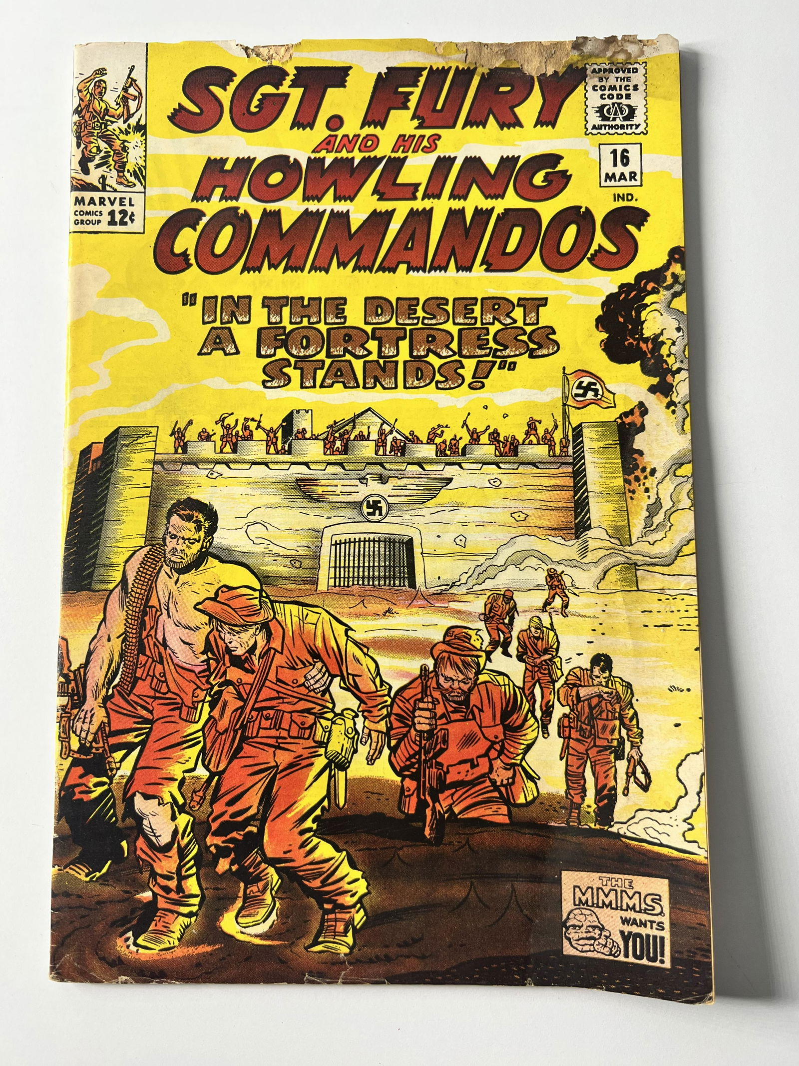 SGT Fury and His Howling Commandos Mar 1965 Vol. 1 No. 16 (1 of 3)