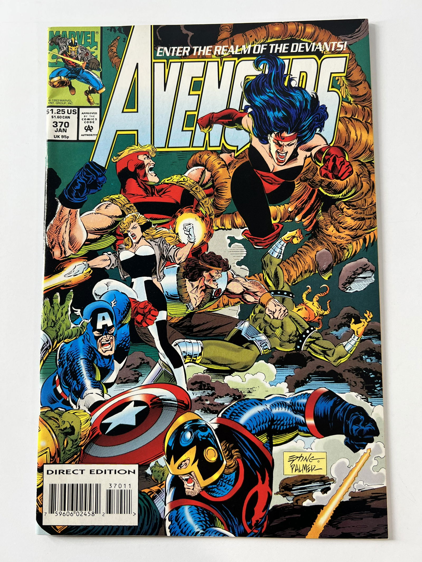 The Avengers Jan 1994 Vol. 1 No. 370 (1 of 4)