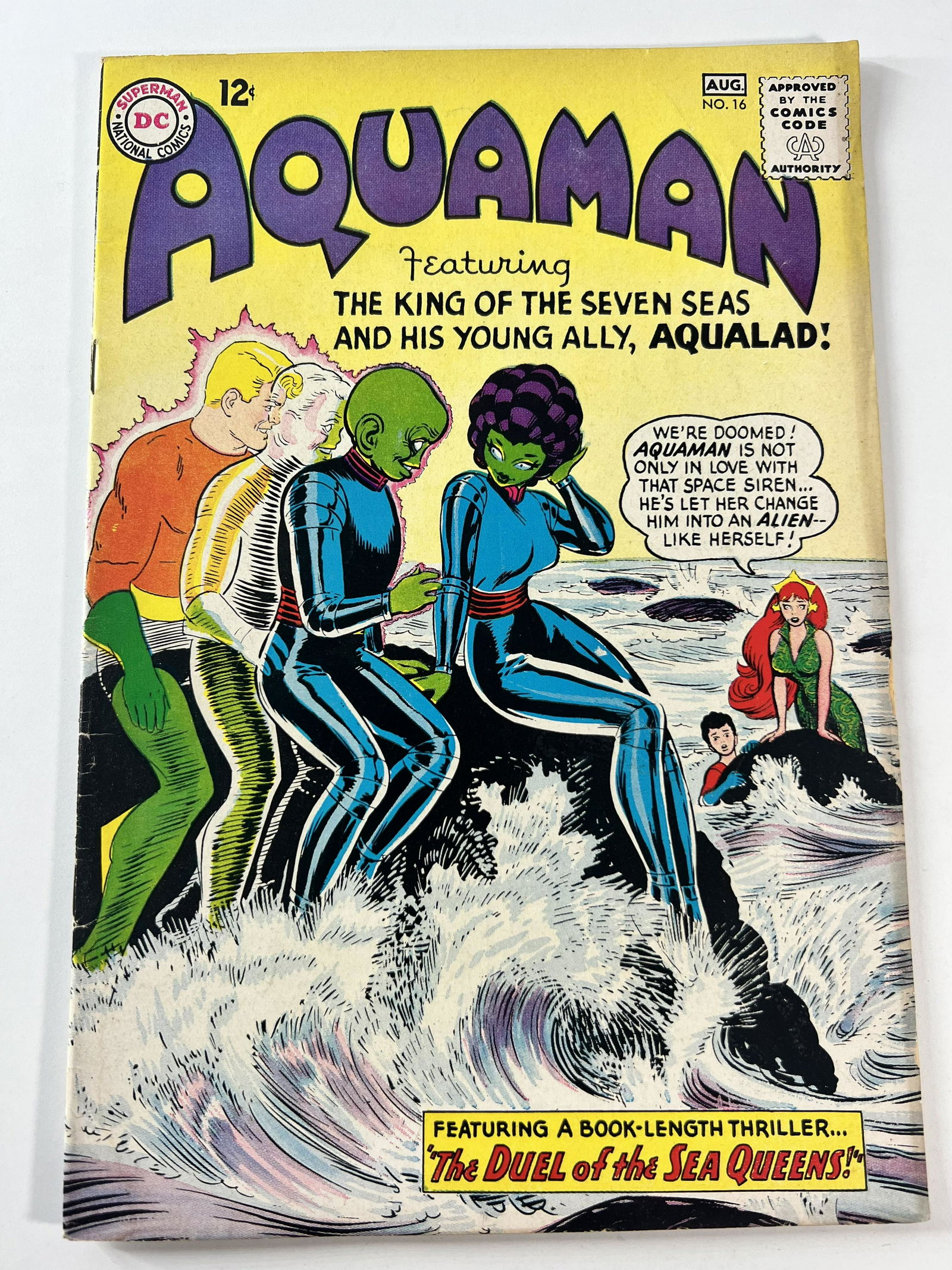 Aquaman Aug 1964 No. 16 (1 of 4)