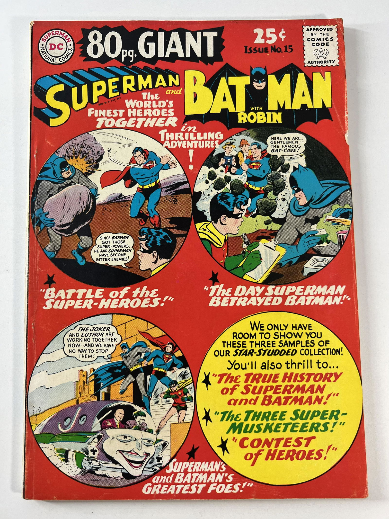 Superman and Batman with Robin 80pg Giant Issue No. 15 October 1965 (1 of 4)