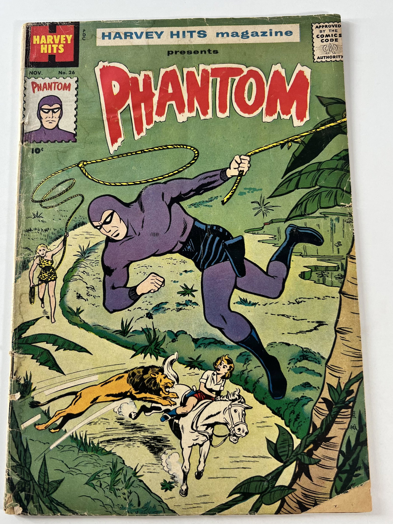 Harvey Hits Magazine Presents Phantom Nov. 1959 Vol. 1 No. 26: Harvey Hits Magazine Presents Phantom Nov. 1959 Vol. 1 No. 26. I looked through the book and it appears to be in Low to Medium Grade 3.0 to 6.5 condition
