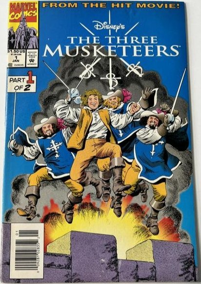 Disney's The Three Musketeers Vol. 1 No. 1 Jan 1994 (1 of 4)