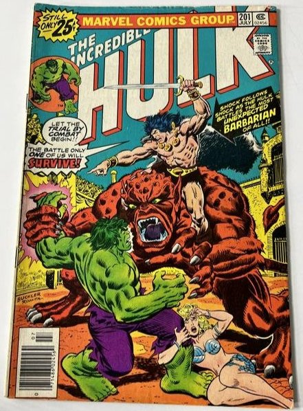 The Incredible Hulk Vol. 1 No. 201 July 1976 (1 of 4)