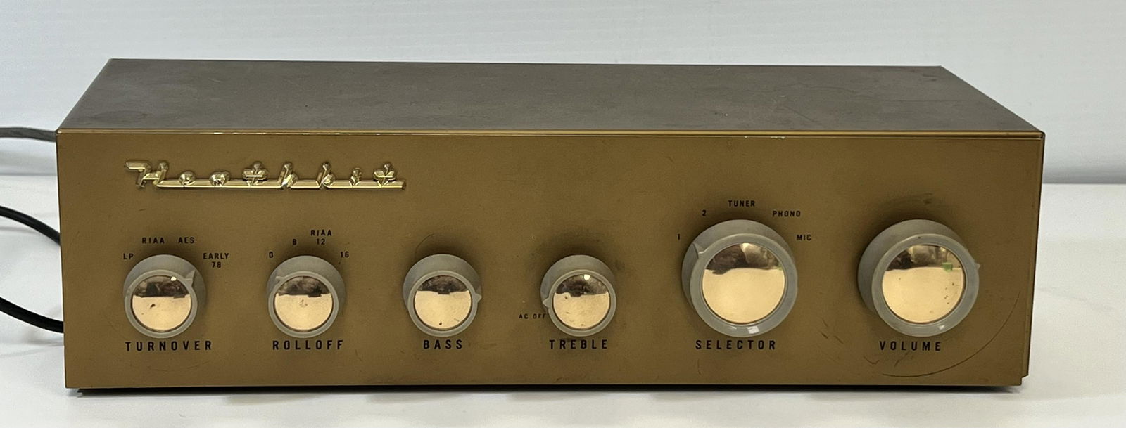 Vntage Heathkit Model WA-P2 Preamplifer Dated 1957 (1 of 11)