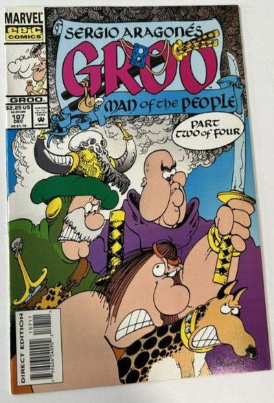 Sergio Aragones Groo The Wanderer Vol. 2 No. 107 Dec 1993 (1 of 3)