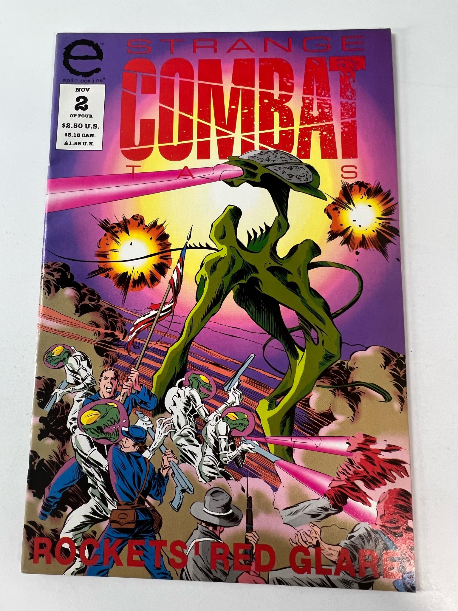 (2) Strange Combat Tales No. 2 Nov 1993 & Incredible Hulk No. 1 Dec 2011 (1 of 6)