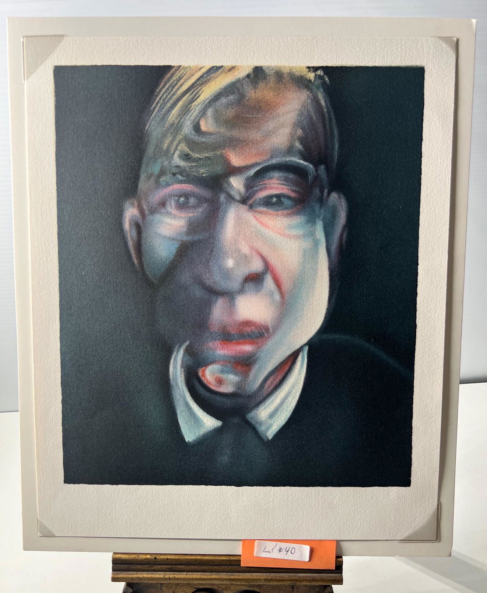 Francis Bacon "Study For a Self Portait" 1979 Lithograph (1 of 2)