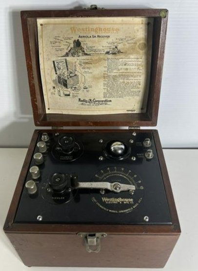 Westinghouse Aeriola Sr. Receiver 1922 Broadcast Receiver / Past WW2 Turner (1 of 7)