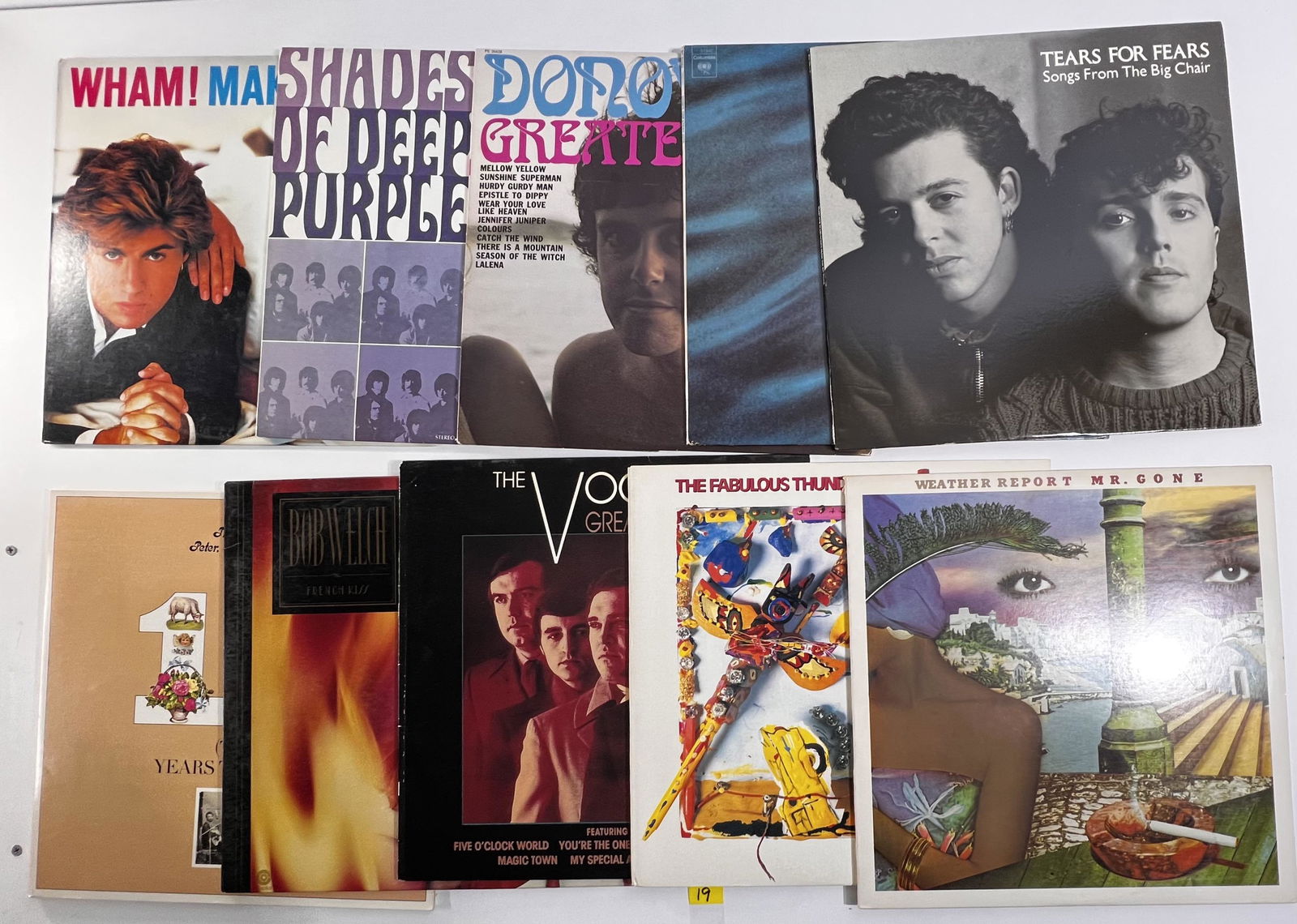 Wham!, Shades of Deep Purple, Donovan, Dion, Tears for Fears, Peter, Paul and Mary, Bob Welch, The (1 of 3)