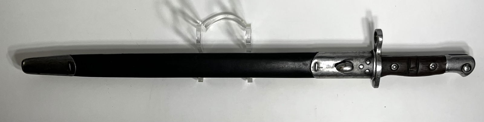 1913 Remington Bayonet With Original Leather Sheath WWI (1 of 12)