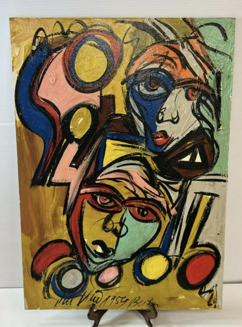 Peter Robert Kiel Original Oil Painting on Board Signed across the Bottom (1 of 4)