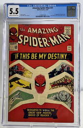 Amazing Spider-Man 31 12/65 Marvel Comics Universal CGC 5.5 CREAM TO OFF-WHITE