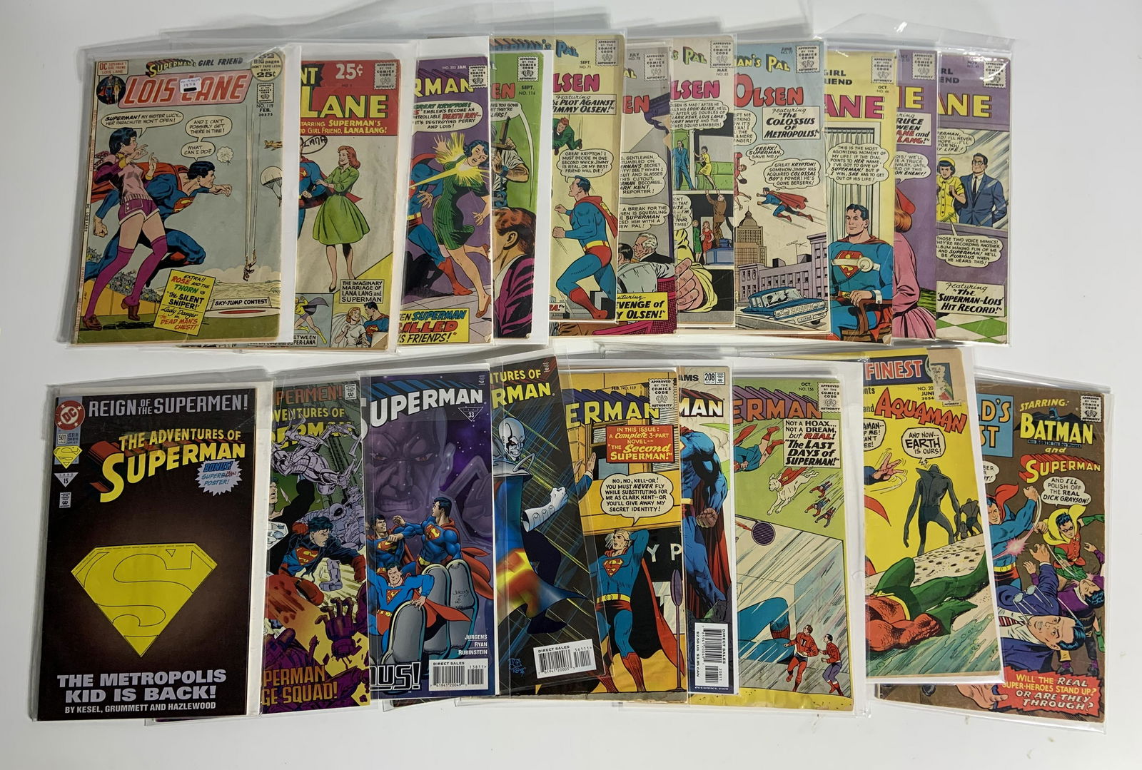 D.C. Comics 1958, 1962, 1963, 1964, 1965, 1967, 1968, 1972, 1993, 1998, 2004 (1 of 4)