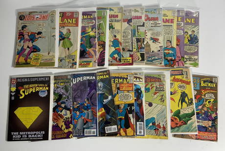 D.C. Comics 1958, 1962, 1963, 1964, 1965, 1967, 1968, 1972, 1993, 1998, 2004: Supermanâ€™s Girlfriend Lois Lane Vol. 15 No. 119 Feb 1972, 80 Page Giant No. 3 Sept 1964, Superman No. 203 Jan 1968, Supermanâ€™s Pal Jimmy Olsen No. 114 Sept 1968, Supermanâ€™s Pal Ji