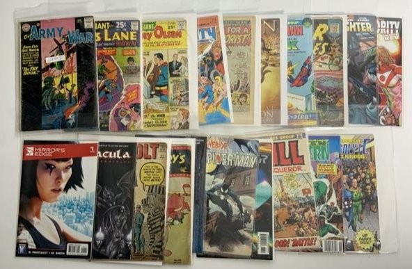 DC Marvel Charltron Comics WildstromTopps Paul Terrys Comics IDW 1954 Jackalope thru 2008 (1 of 4)