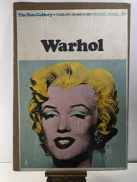 Original Warhol Marilyn Monroe Exhibition Tate Gallery 1971 Vintage Poster