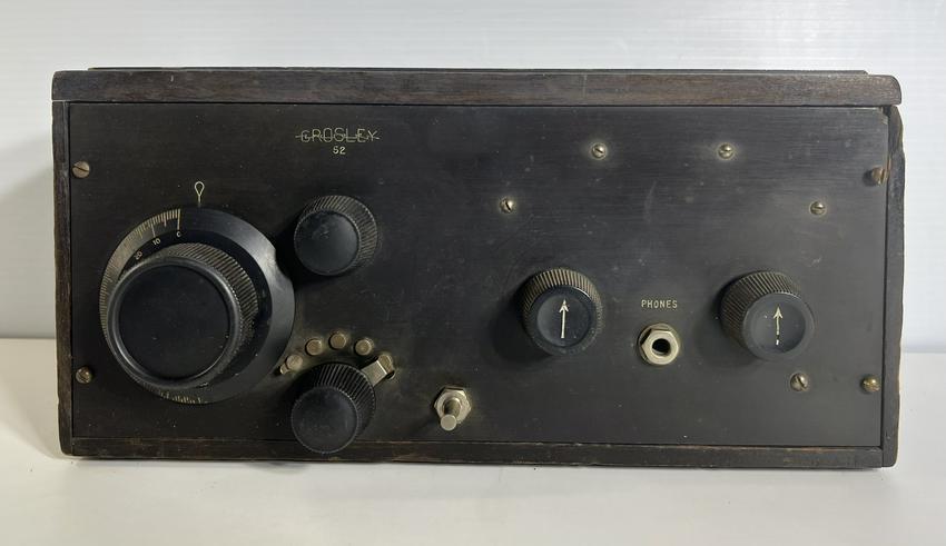 1924 Crosley Radio Corp.; Cincinnati (OH) Broadcast Receiver - or past WW2 Tuner (1 of 7)