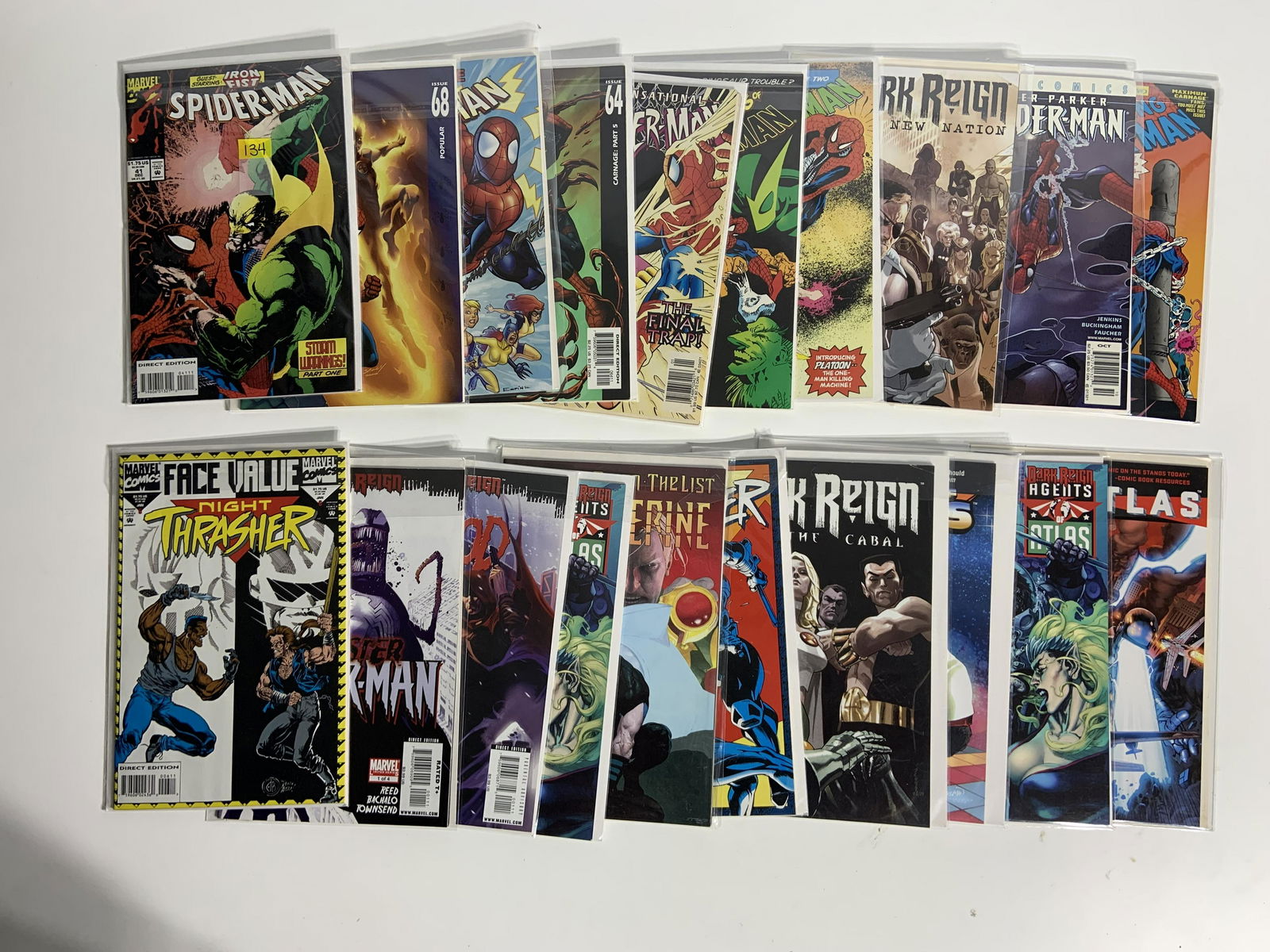 Marvel 1993, 1994, 1997, 2001, 2004, 2005, 2008, 2009, 2010 (1 of 4)