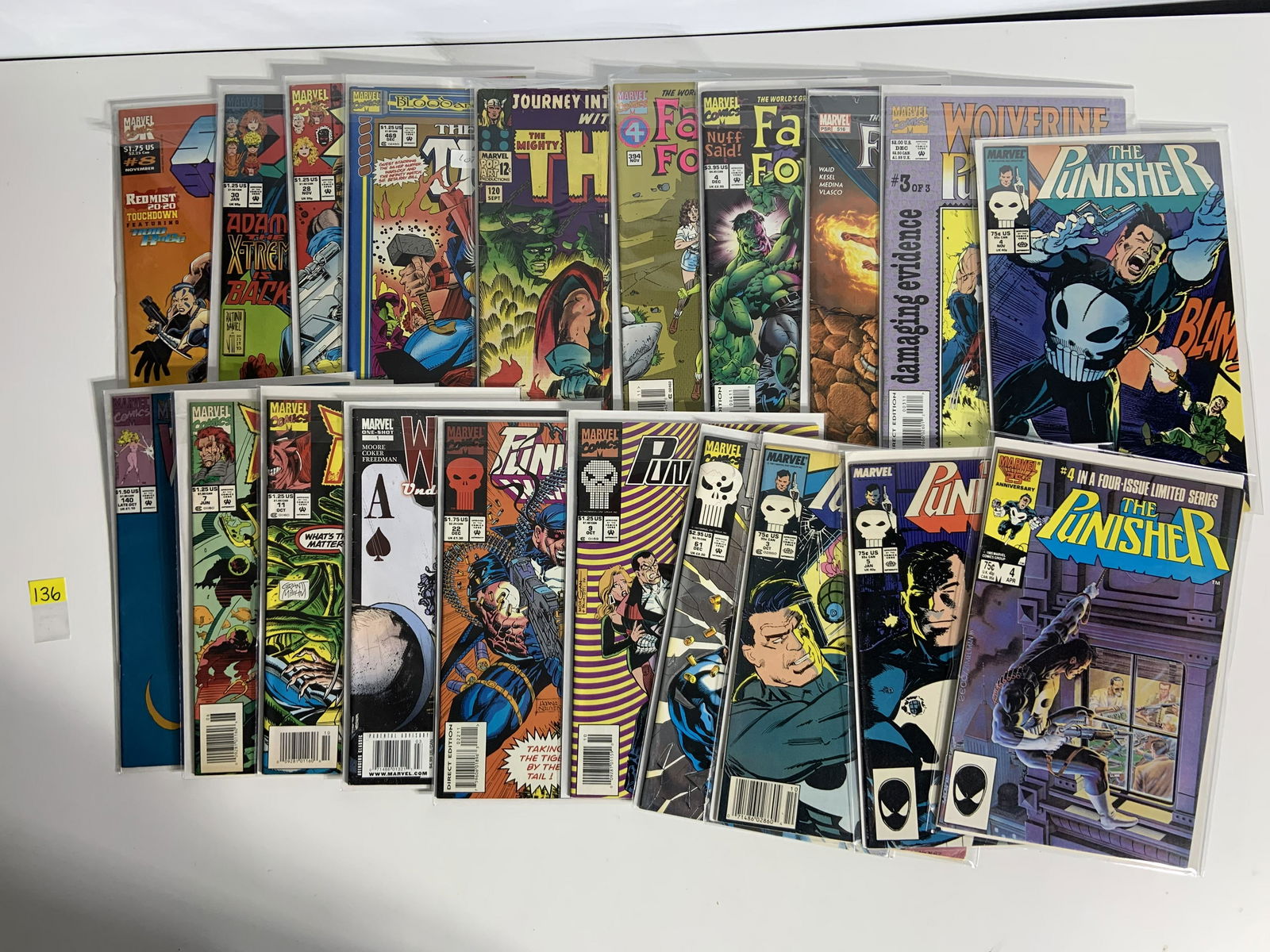 Marvel 1965 1986, 1987, 1988, 1993 1994 (1 of 4)