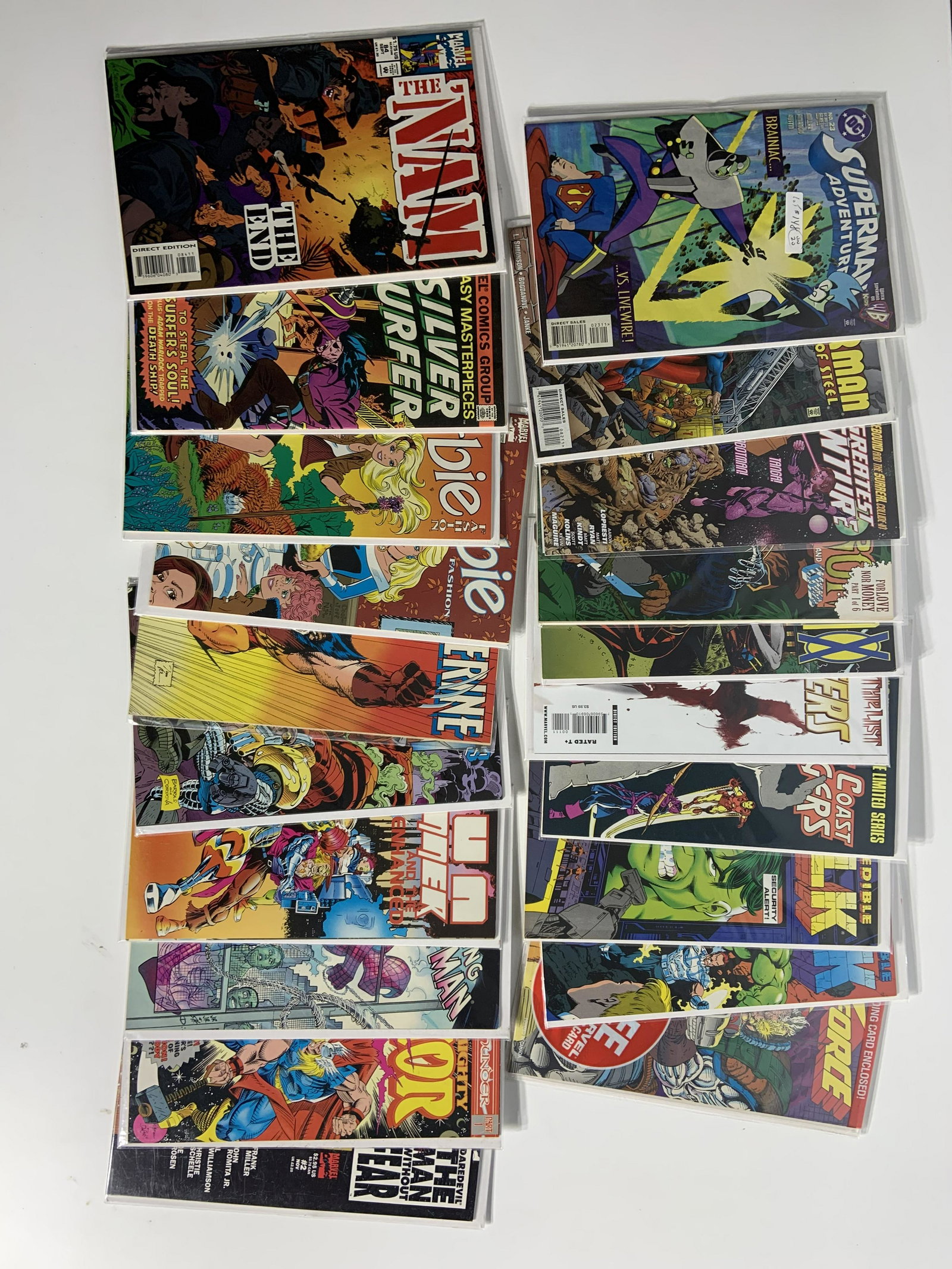 DC Marvel 1980-2011: DC Marvel 1980-2011. Superman Adventures No23 Sept 1998 Superman The Man of Steel No82 Aug 1998 My Greatest Adventure No1 Dec 2011 Terror Inc Vol1 No11 May 1993 Generation X Vol1 No2 dec 1994 Dark Rei