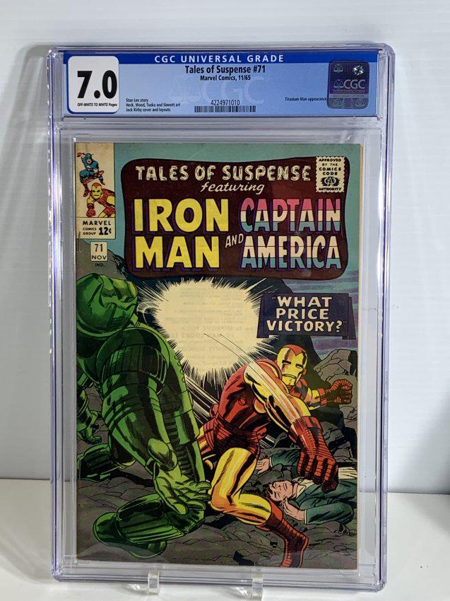 Tales of Suspense 71 11/65 Marvel Comics CGC 7.0 OFF-WHITE TO WHITE (1 of 3)