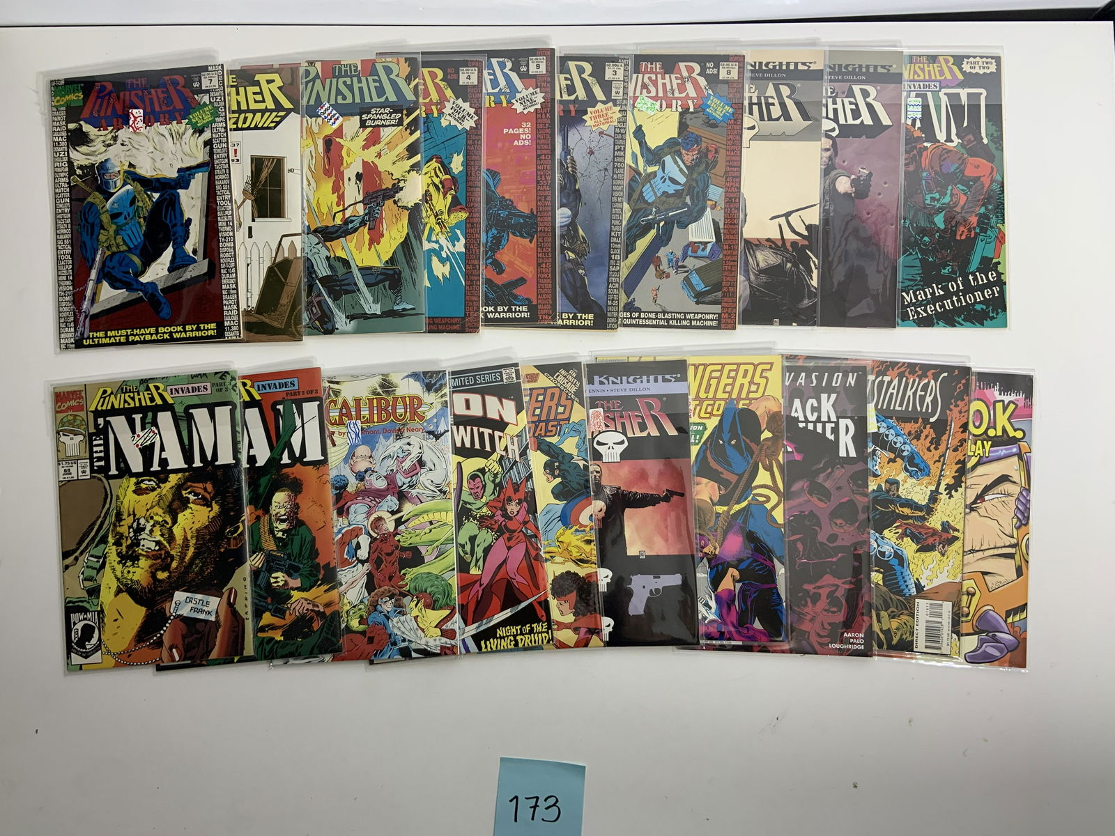 Marvel 1982, 1987, 1991 ,1992, 1993, 1994, 2003, 2007, 2008, 2009 (1 of 4)