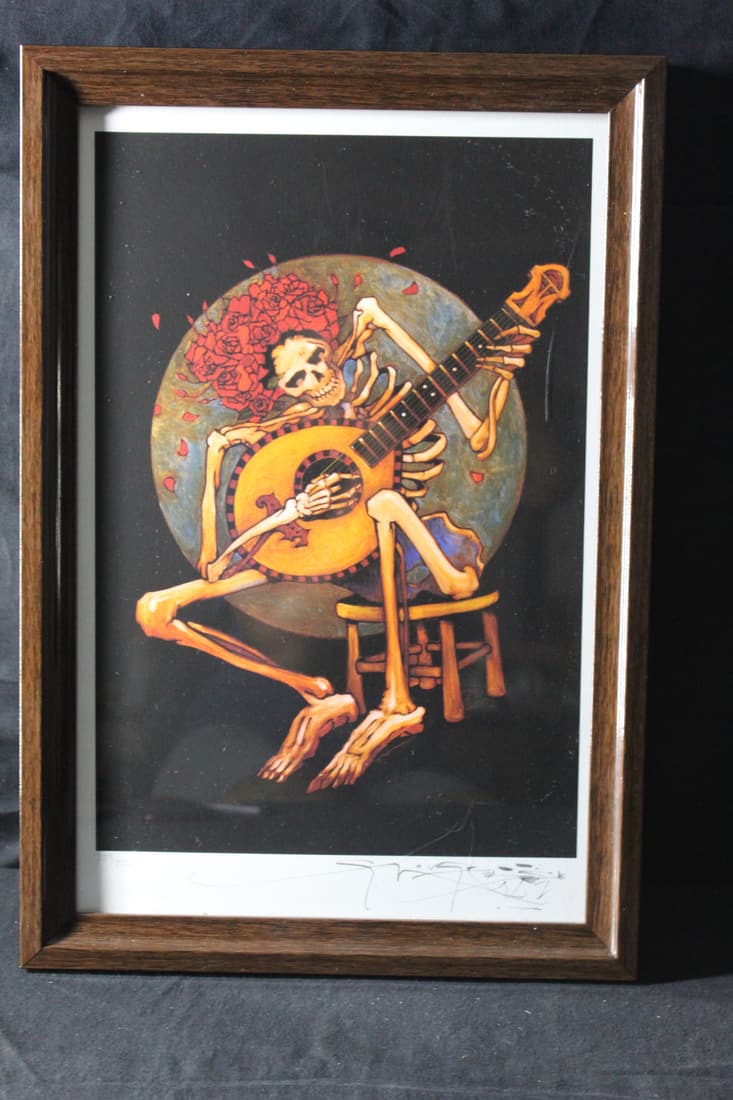 Stanley Mouse Hand Signed and Numbered 223/225 Easy Rider Lithograph Greatful Dead Art (1 of 6)