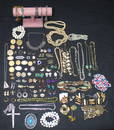 Large Lot of Costume Jewelry - Necklaces, Bracelets, Rings, Pendants, Pins, & Earrings: Coro