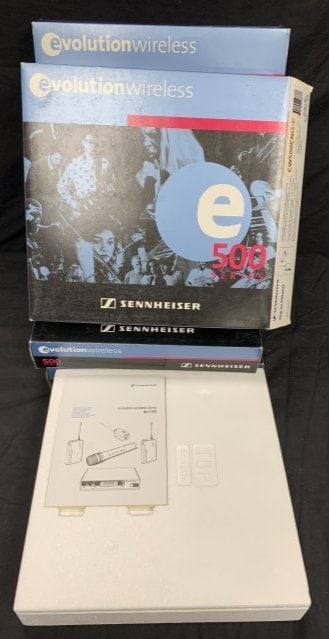 Sennheiser Evolution Wireless e500 Series Lot of 2 (1 of 6)