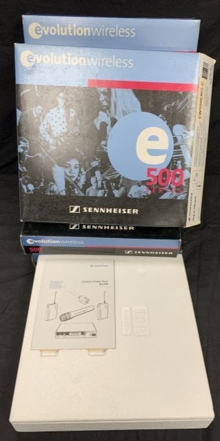 Sennheiser Evolution Wireless e500 Series Lot of 2 (1 of 6)