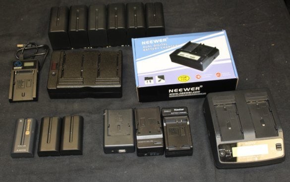 Lot of 16 - Neewer, Sony, Kastar, GTMax, Power Extra Batteries & Chargers (1 of 10)