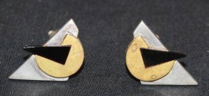 32 Grams 925 Sterling with the Incuse Mark 970 of Antonio Pineda Cuff Links (1 of 3)