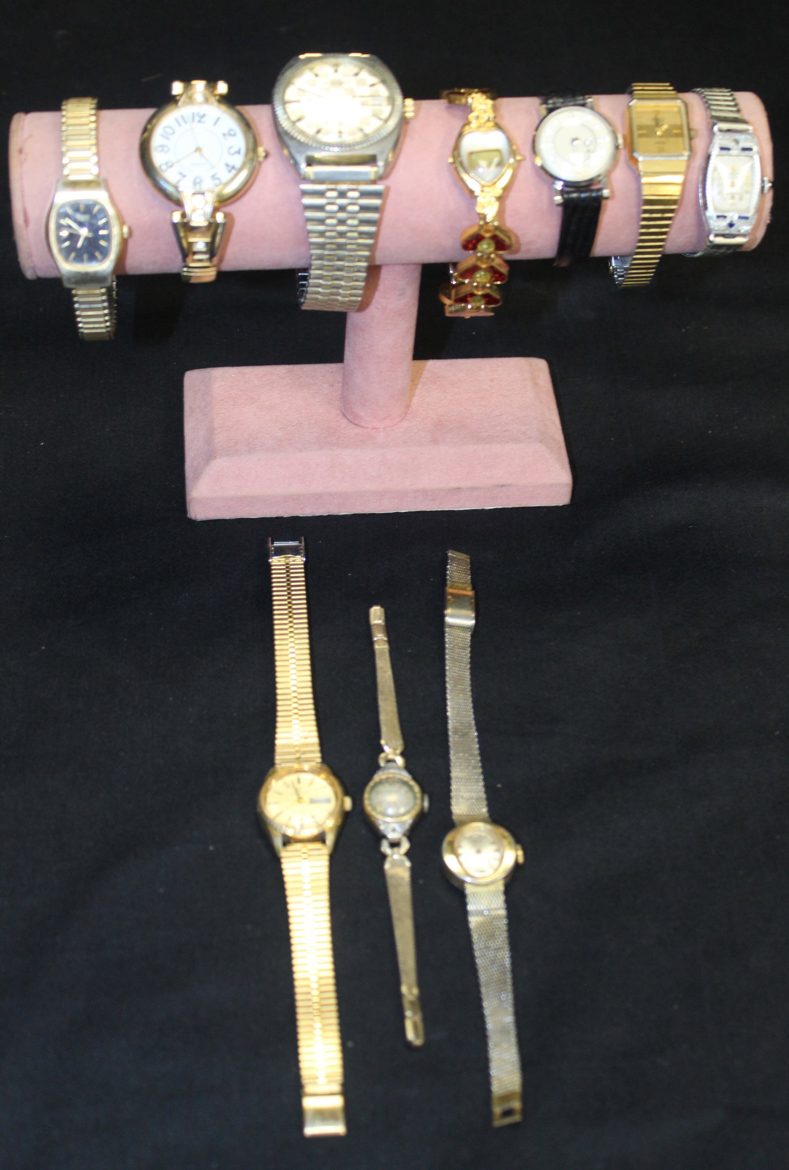 10 Men & Womens Wrist Watches - Kronotron, Seiko, Armitron, Le Courier, Timex, Evkob, Bulova, Benrus (1 of 8)