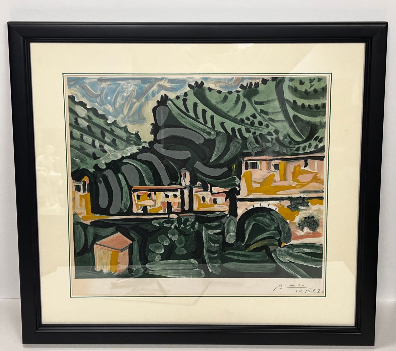 1959-1961 Peintures - Vauenargues Lithograph by Picasso (Hand Signed) (1 of 4)